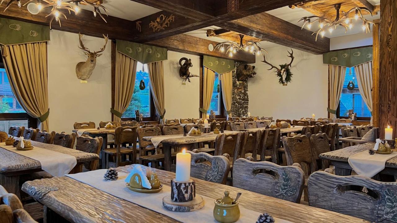 Dworek Mysliwski Hubert-Swietna Lokalizacja 50M Od Term Bania Bialka Tatrzanska Exterior foto